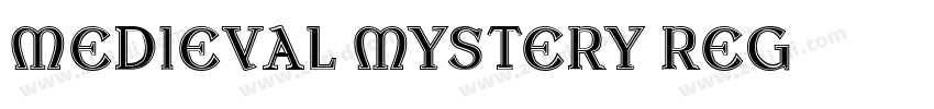 Medieval Mystery Reg字体转换